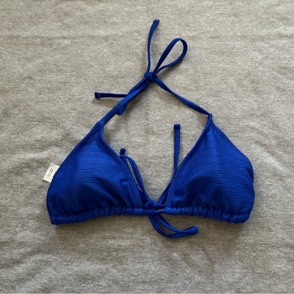Wild Fable Blue Bikini Top